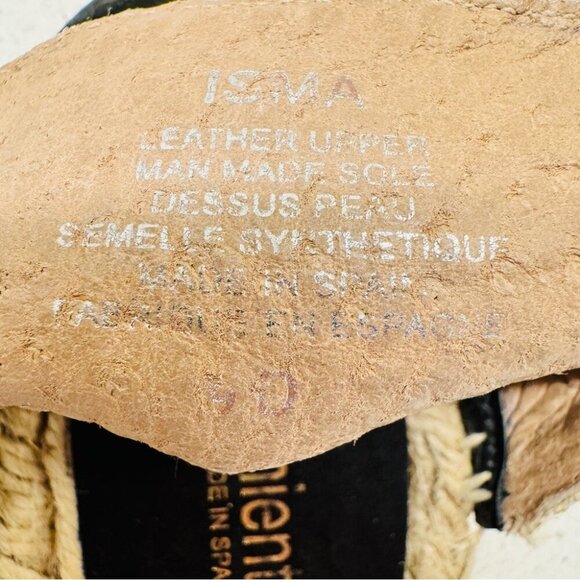 Pimientos Espadrille Calf Hair Genuiine Leather Animal Print Ankle Strap Sz 40 - Picture 10 of 13